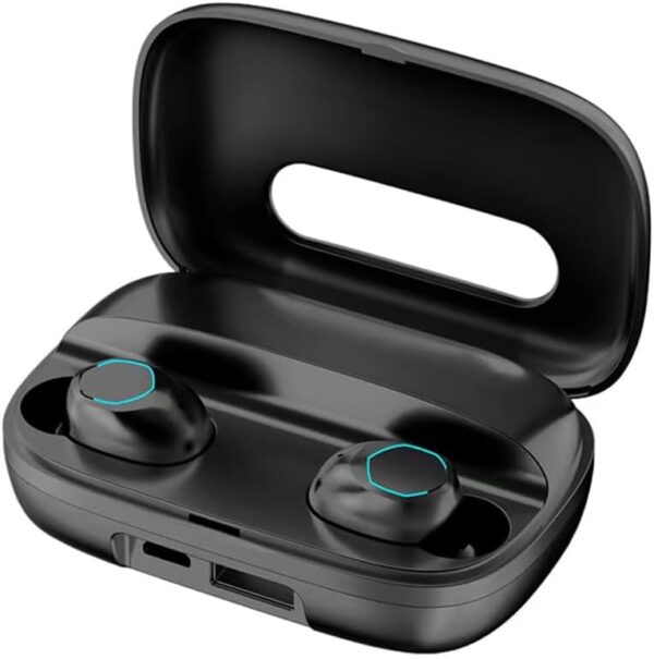 CZRXLLGD New Wireless Earbuds Bluetooth 5.2 Headset, IPX7 Waterproof, LED Battery Display auriculares,120 Hours Play time with Charging Box, 3D Stereo Audio Full Touch Screen Headset with Microphone - Image 8