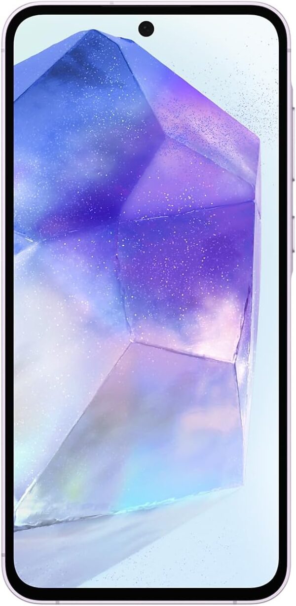 Samsung Galaxy A55 5G A556E 128GB Dual-SIM GSM Unlocked Android Smartphone (Latin Variant/US Compatible LTE) - Awesome Lilac - Image 2