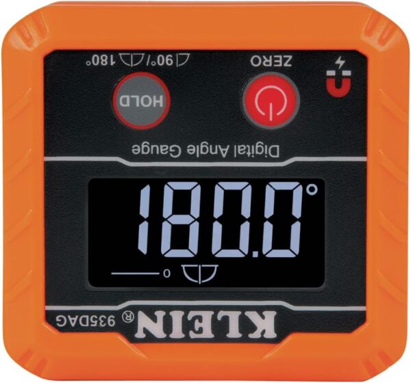 Klein Tools 935DAG Digital Electronic Level and Angle Gauge, Measures 0 - 90 and 0 - 180 Degree Ranges, Measures and Sets Angles - Image 14